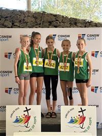 12 13 yr girls winning team1