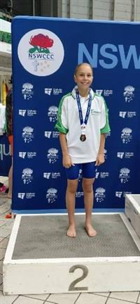 Sienna Compton 50m Freestyle MC