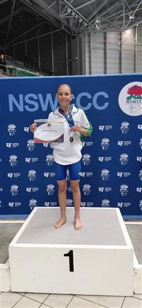 Sienna Compton 100m Freestyle MC Record