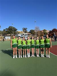 Dio team at Polding netball