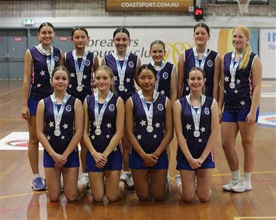 basketball jnr girls runners up