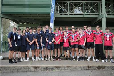 BBS Snr Netball_Boys medals